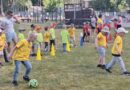 Smagios emocijos vaikų sporto šventėje „Olimpinės liepsnelės“